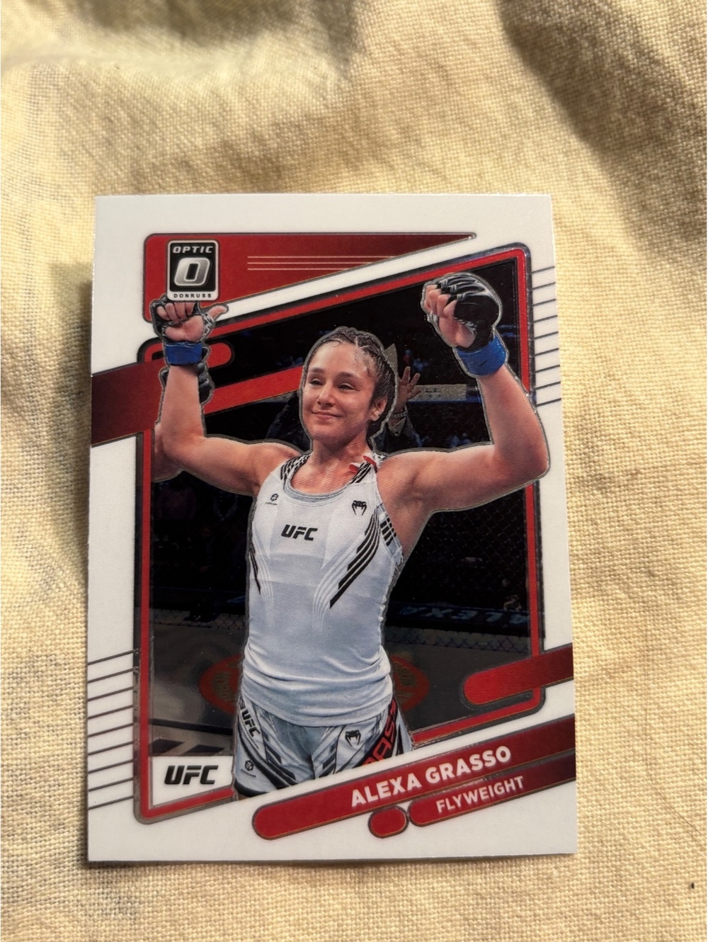 2022 Panini Donruss Optic UFC Alexa Grasso Flyweight Trading